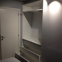 Maatkast Witte Melamine.